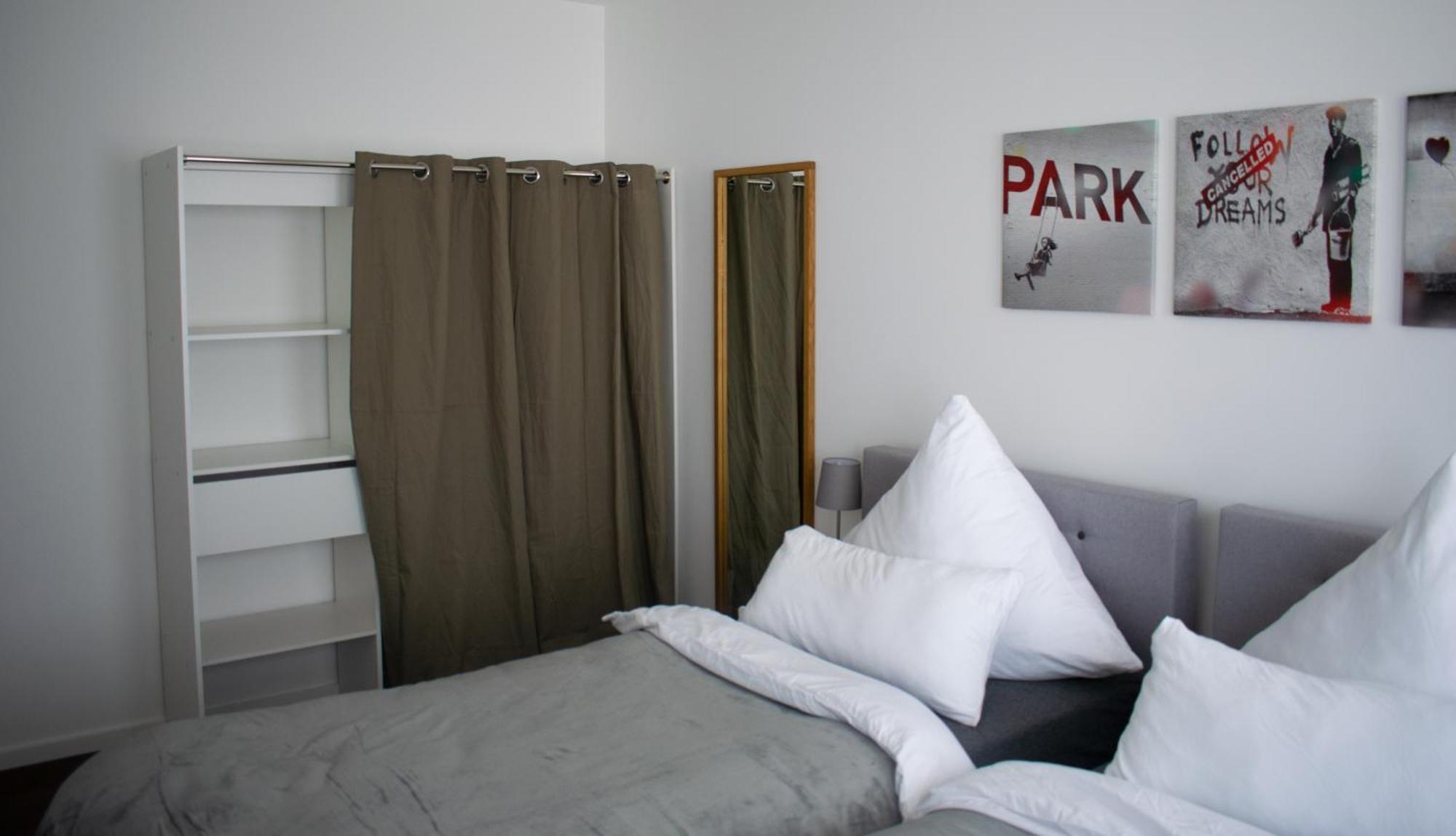 Unique Flat Apartment Dusseldorf Ruang foto